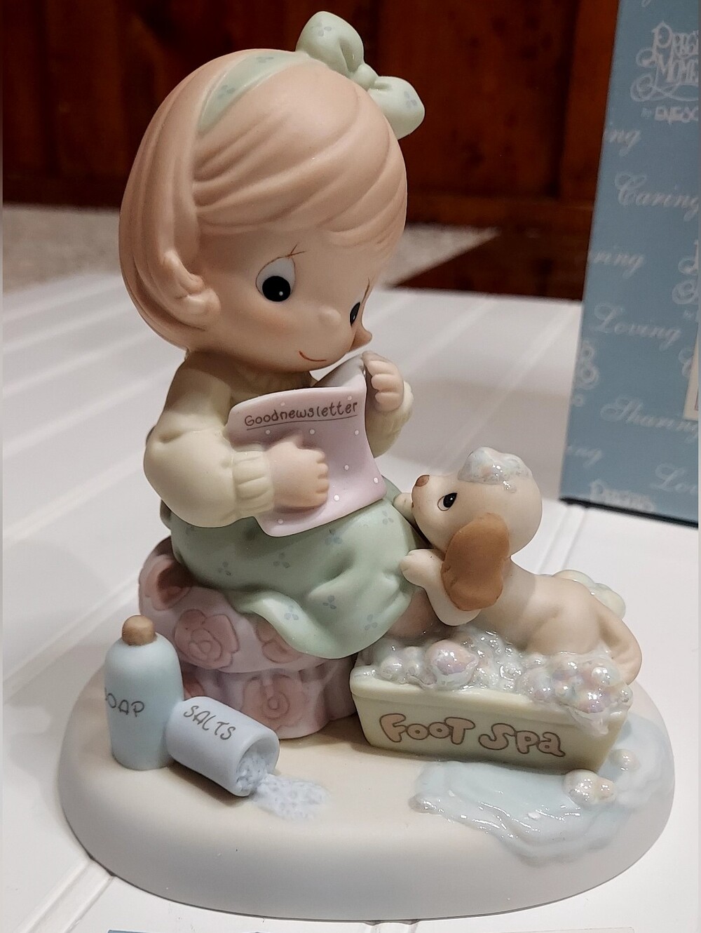 Precious Moments You Are My In-SPA-ration Figurine LIMITED EDITION Members Only